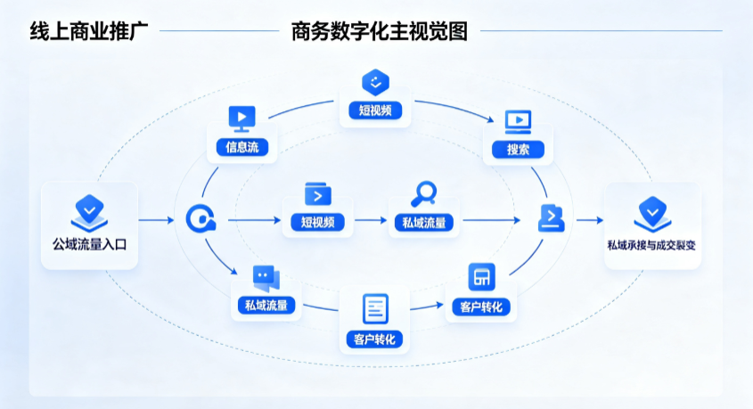 柏乡县线上商业推广怎么做？全域流量闭环搭建与低成本转化实战指南